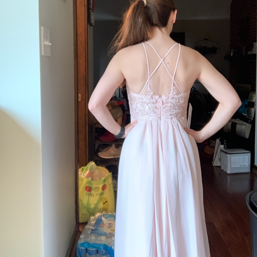 Azazie Ginger Allure Bridesmaids Dress - Picture 4 of 6